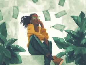 Funderar över pengar